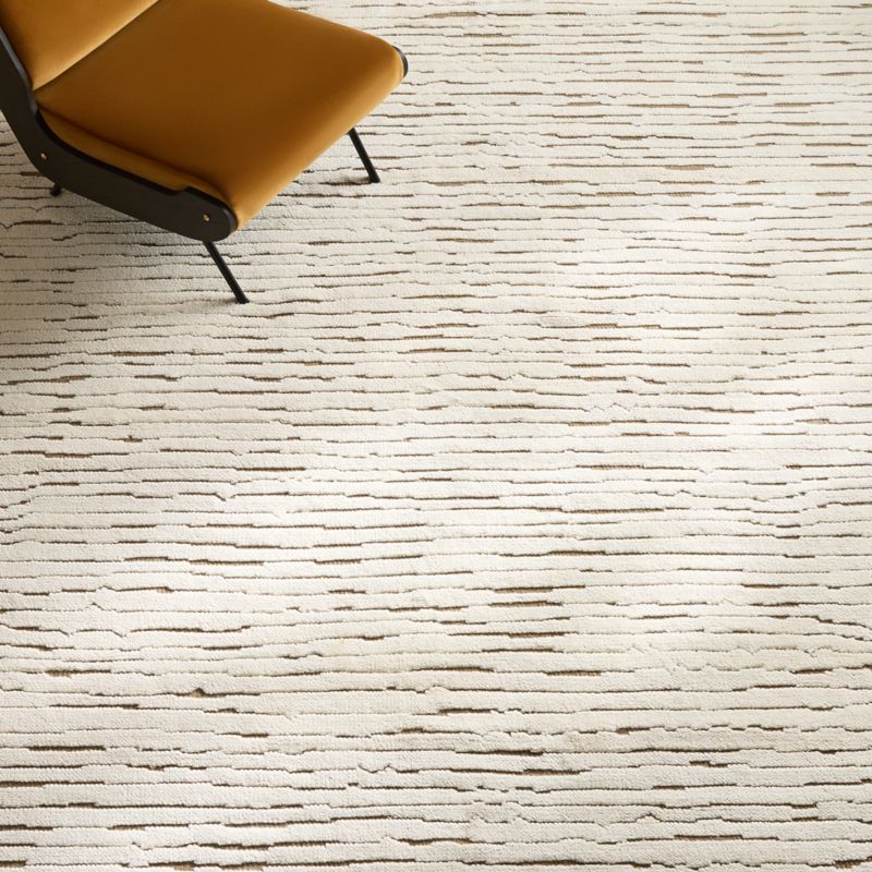 Levit Hand-Knotted Neutral New Zealand Wool Area Rug 8'x10' - image 3 of 6
