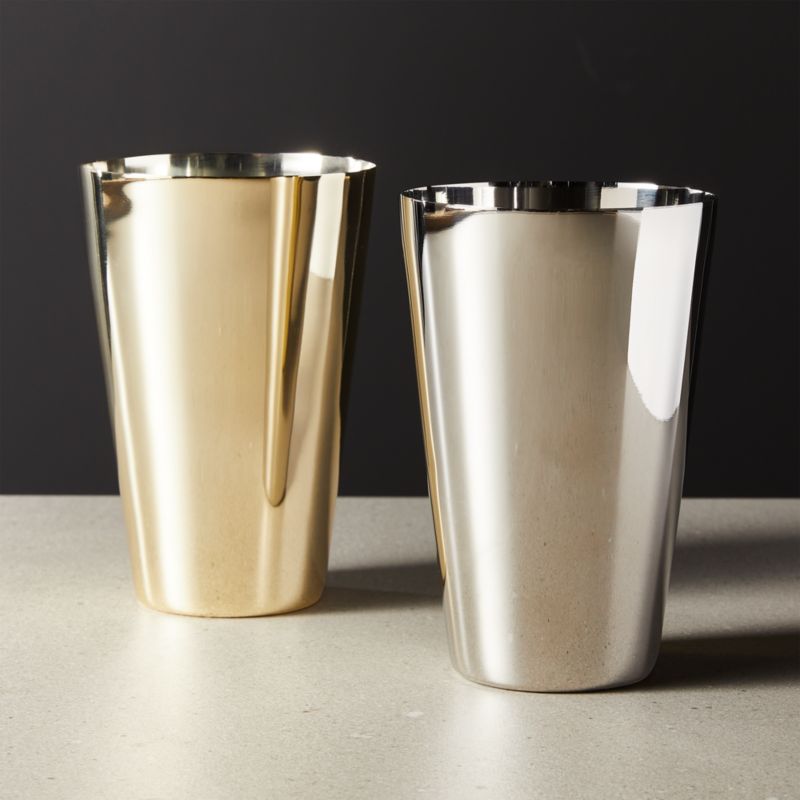 Liam Shiny Champagne Gold Stainless Steel Tumbler 18 oz + Reviews