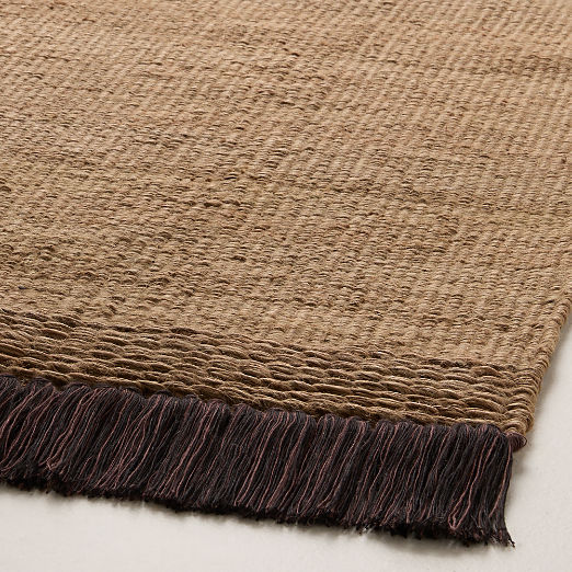 Liana Handwoven Light Brown Jute Runner Rug 2.5'x8'