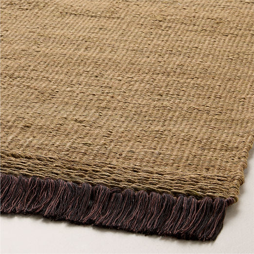 Liana Handwoven Light Brown Jute Area Rug