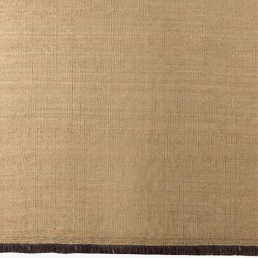Liana Handwoven Light Brown Jute Rug Swatch 12"x12"