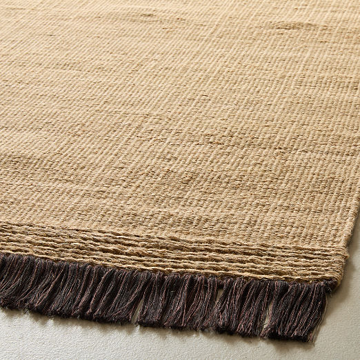 Liana Handwoven Sand Jute Area Rug 10'x14'