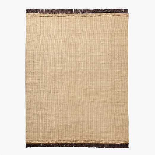Liana Handwoven Sand Jute Area Rug 8'x10'