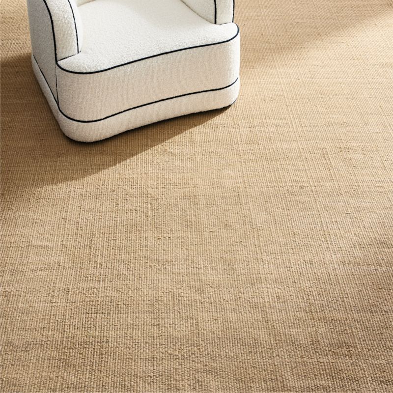 Liana Handwoven Sand Jute Area Rug 8'x10' - image 3 of 6