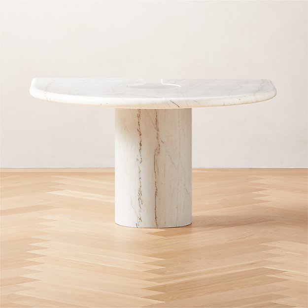Marble pedestal side table hotsell