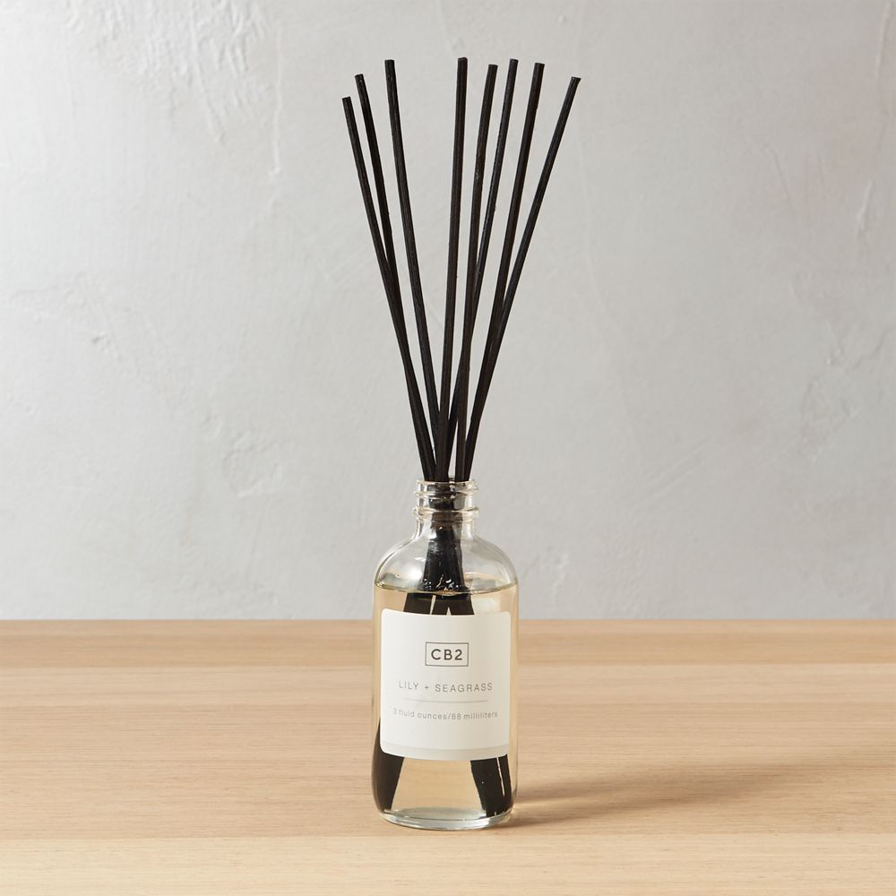 lily and seagrass reed diffuser