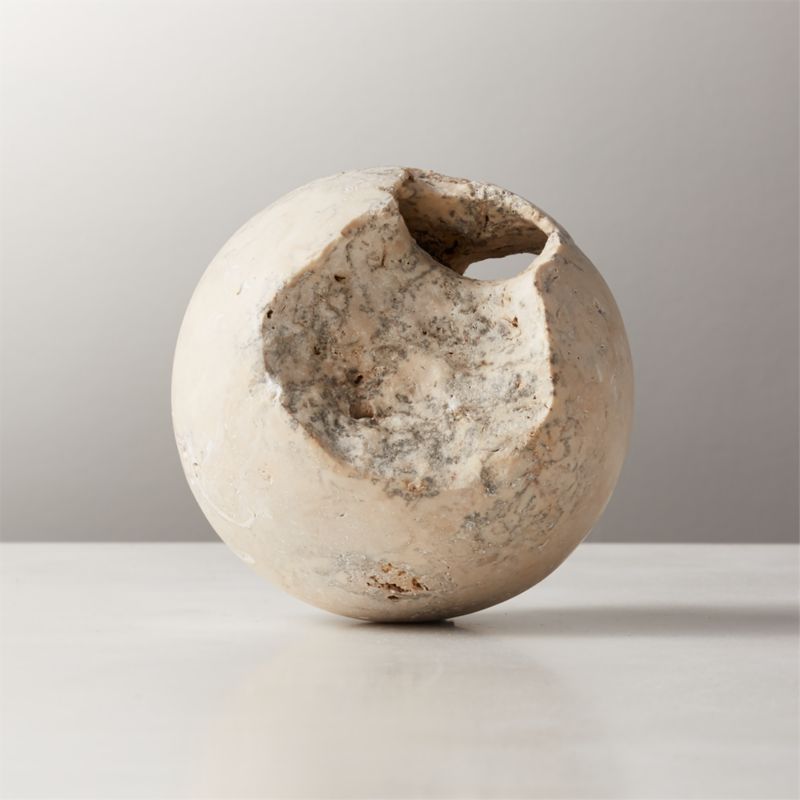 Limestone Sphere Bowl Filler - image 0 of 16