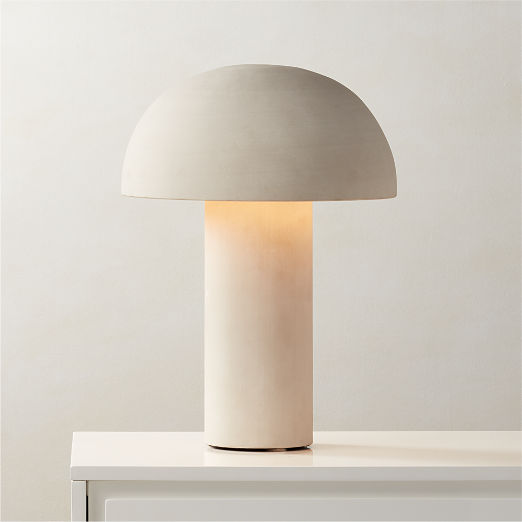 Enoki Natural Dome Table Lamp