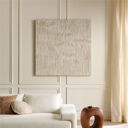 'Linear' Framed Wall Art 50"x50"