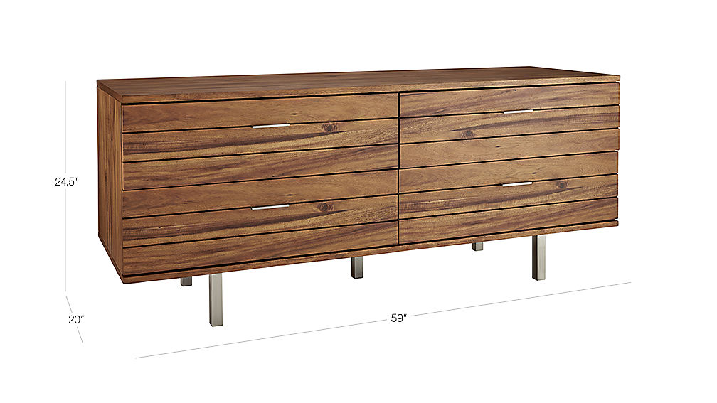 linear long low dresser + Reviews CB2
