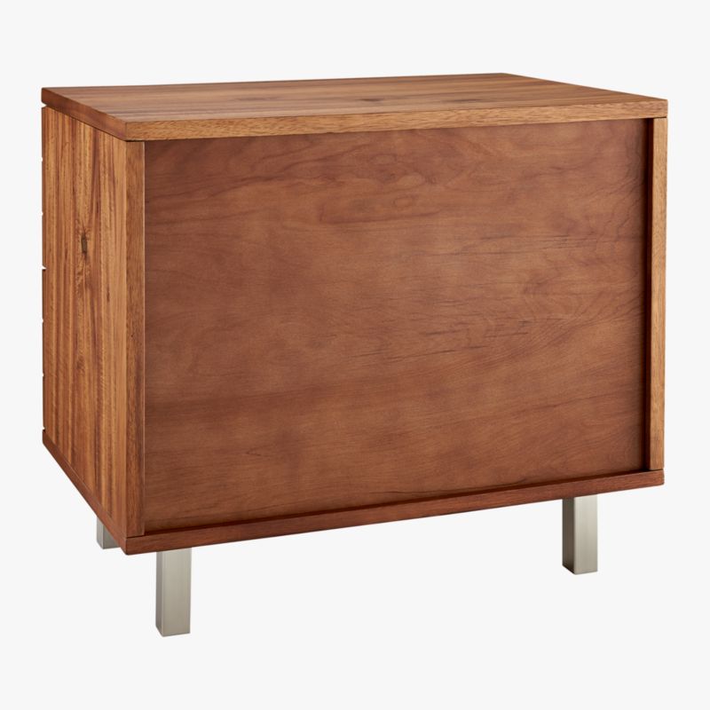 Linear 2-Drawer Wood Nightstand - image 7 of 8