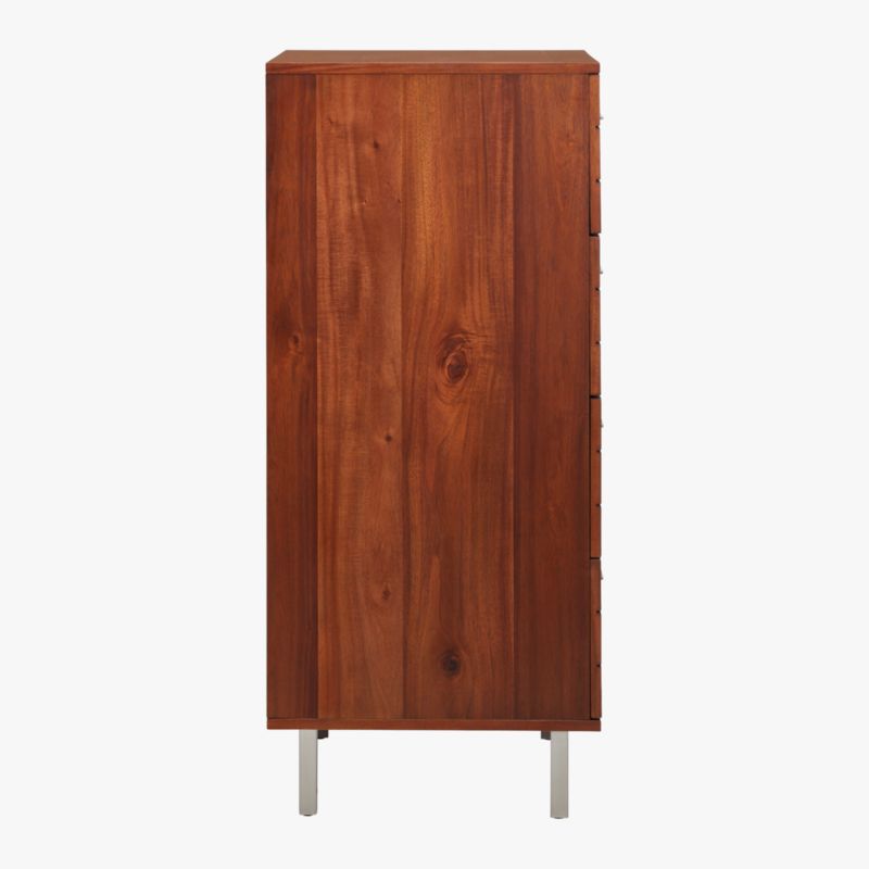 Linear 4-Drawer Tall Wood Dresser - image 6 of 8