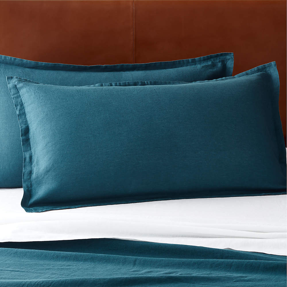 dark teal pillow cases