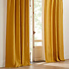 EUROPEAN FLAX™-Certified Linen Sienna Brown Window Curtain Panel 48"x120"