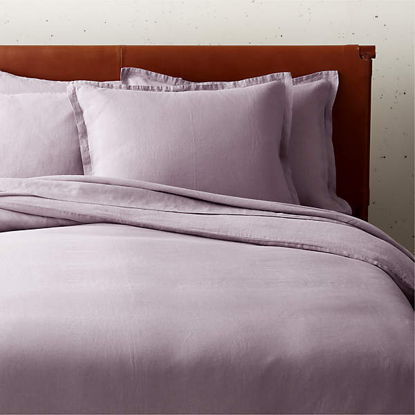 Linen Orchid Full Queen Duvet Cover, Are Full And Queen Duvets The Same Size