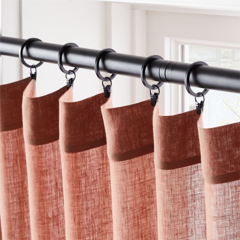 Sienna Linen Window Curtain Panel 48"x84" - image 1 of 3