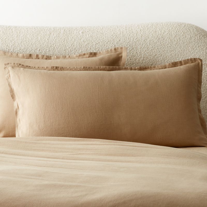 Linen king pillow shams hotsell