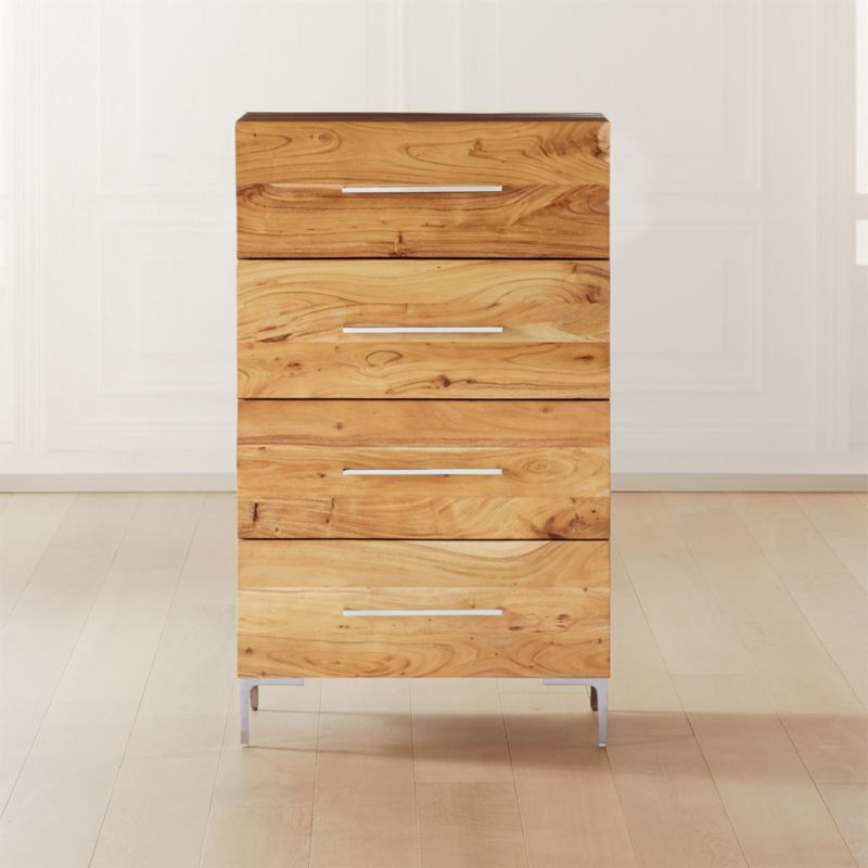 Link Acacia Tall Chest Reviews Cb2