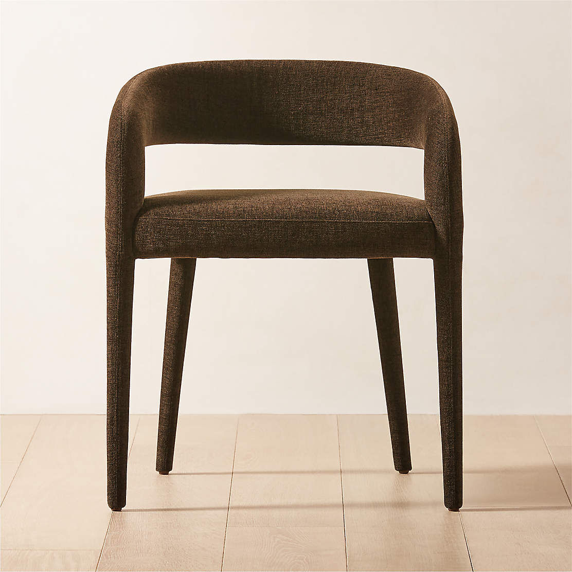 Lisette Grey Dining Armchair + Reviews CB2