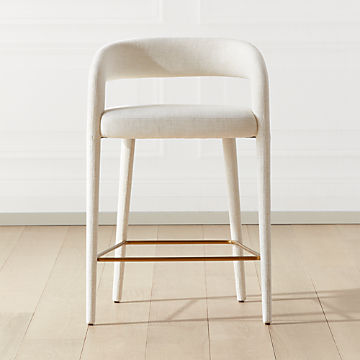 white counter stools