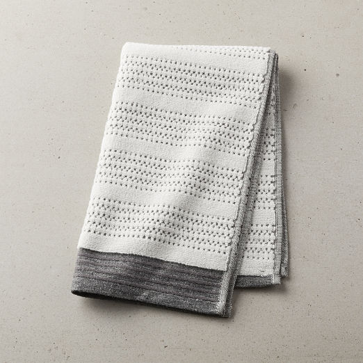 modern hand towels | CB2