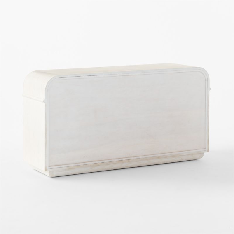 Lobos 6-Drawer White Wood Dresser - image 7 of 9