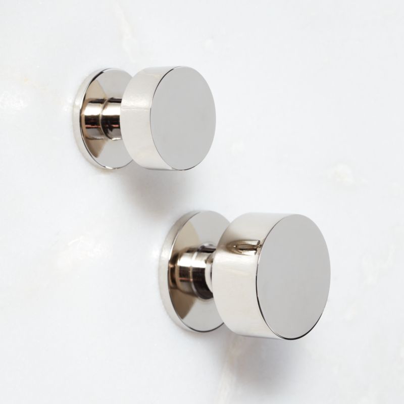 Logan Round 1" Polished Nickel Knob - image 5 of 7