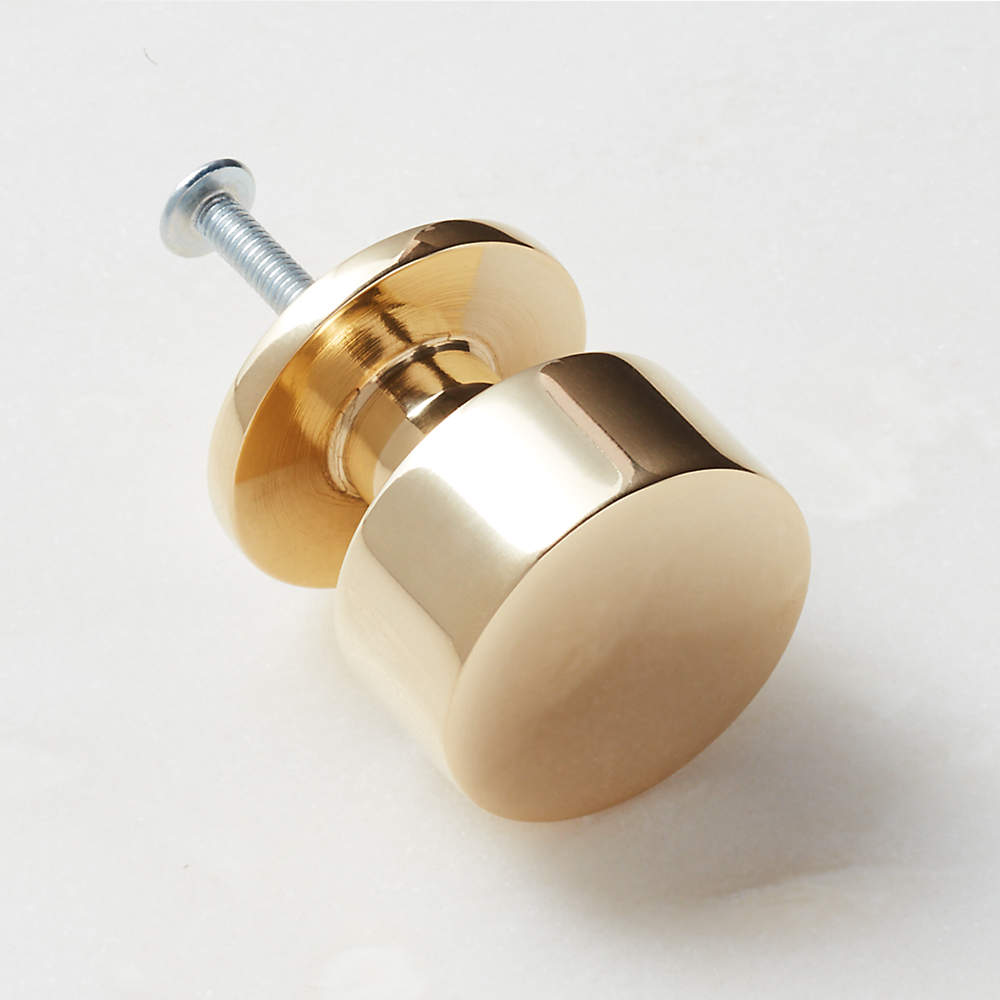 Logan Round 1.25 Unlacquered Brass Knob + Reviews