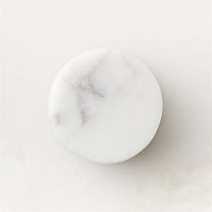 Avery Carrara Marble Knobs 1.25