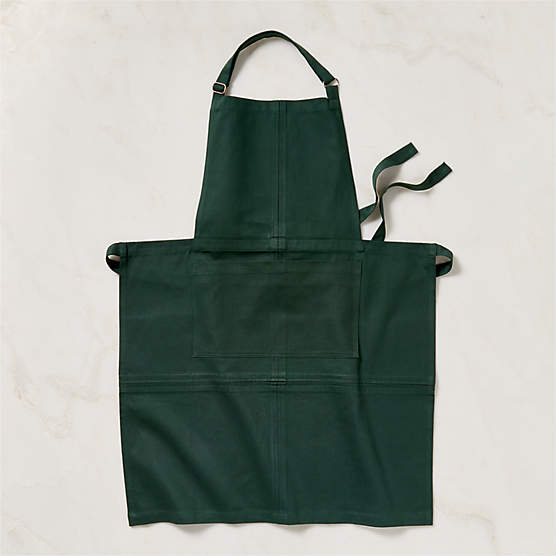 Lora Green Organic Cotton Apron