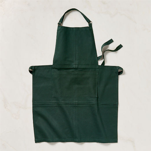 Lora Green Organic Cotton Apron