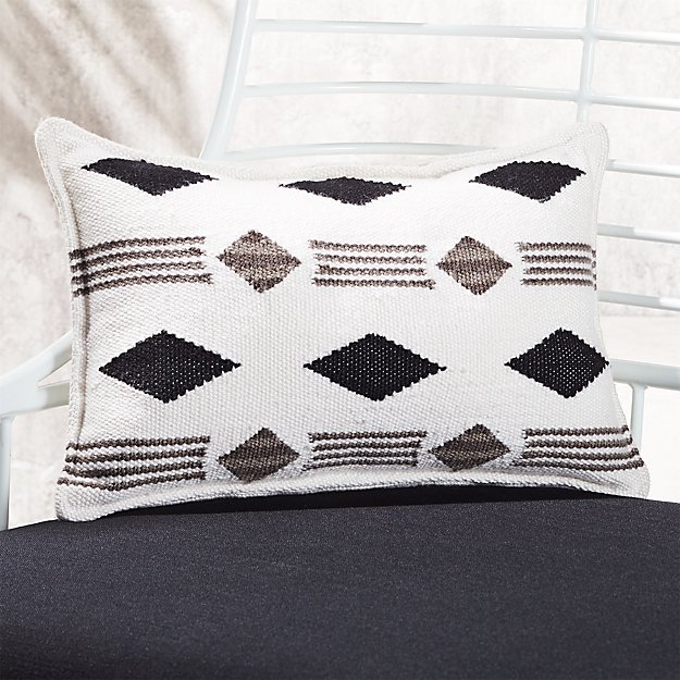 Cb2 Free Shipping >> 20 X12 Loreto Black And White Outdoor Pillow Reviews Cb2 Cb2 Free Shipping >> 20 X12 Loreto Black And White Outdoor Pillow Reviews Cb2
