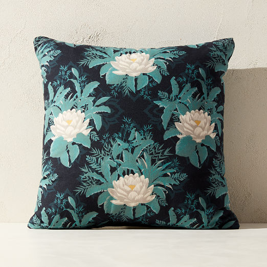 Lotus Outdoor Pillow 20"x20" - The White Lotus