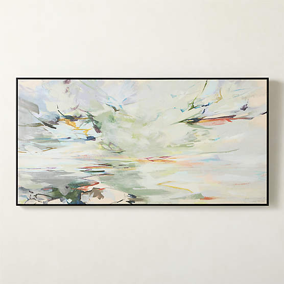 'Love Letter Home' Framed Acrylic Painting Reproduction by Jeffrey Fitzgerald 60"x30"