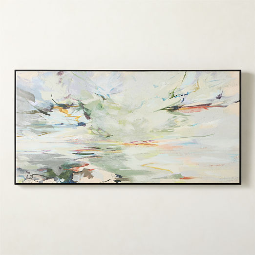 'Love Letter Home' Framed Acrylic Painting Reproduction by Jeffrey Fitzgerald 60"x30"