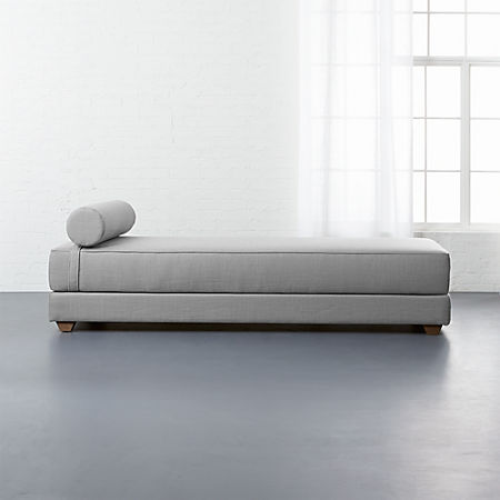 Lubi Silver Grey Sleeper Daybed Reviews Cb2