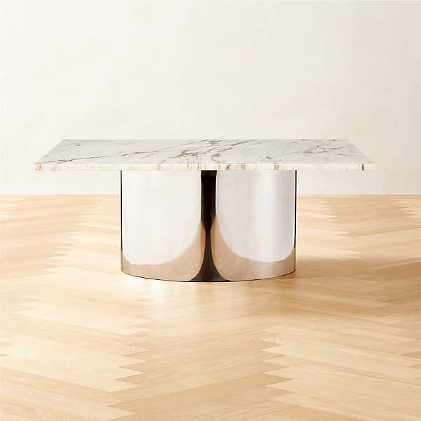 Marble store table cb2