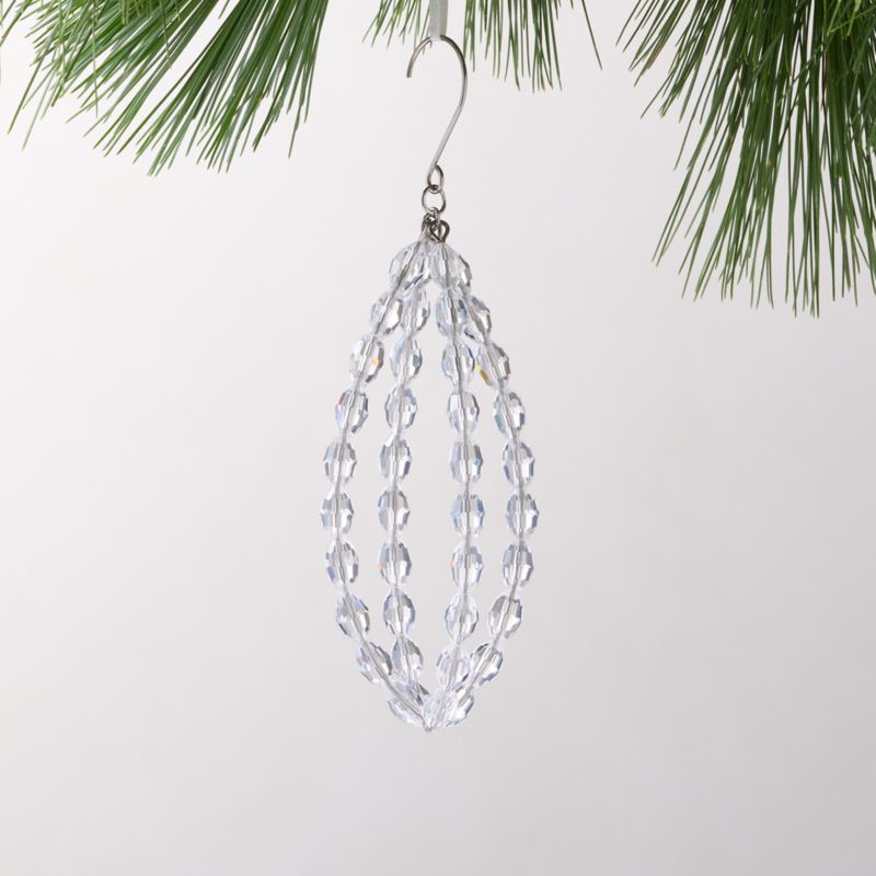 Lucia Clear Glass Christmas Tree Ornament Set of 8 - image 2 of 4