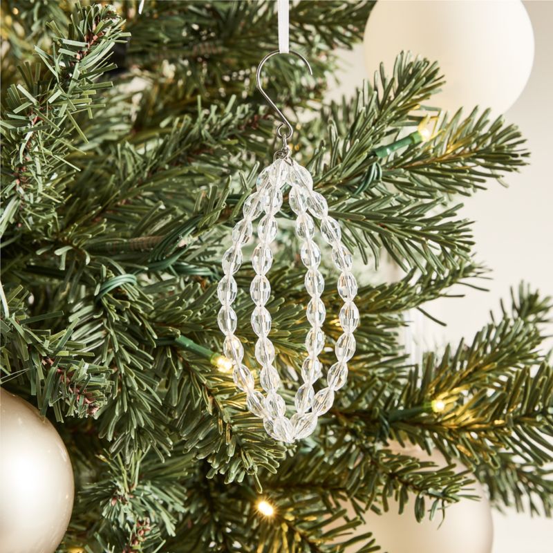 Lucia Clear Glass Christmas Tree Ornament - image 1 of 4