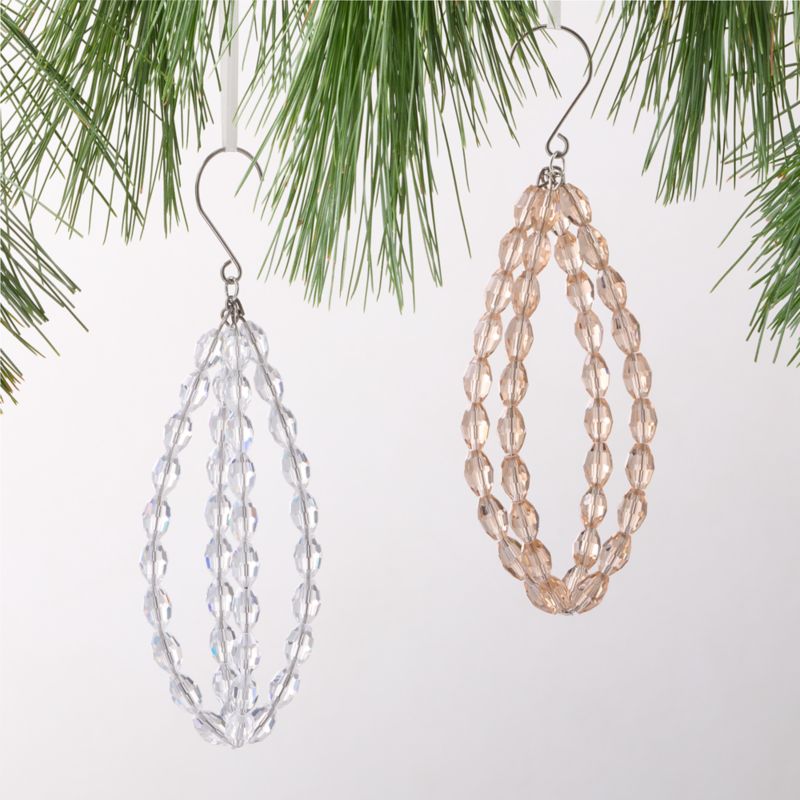 Lucia Amber Glass Christmas Tree Ornament - image 3 of 4