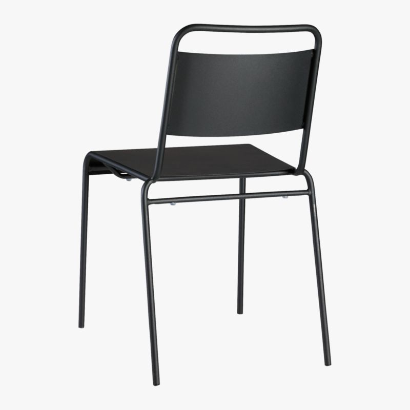 Lucinda Black Stacking Chair Set of 4 - image 6 of 7