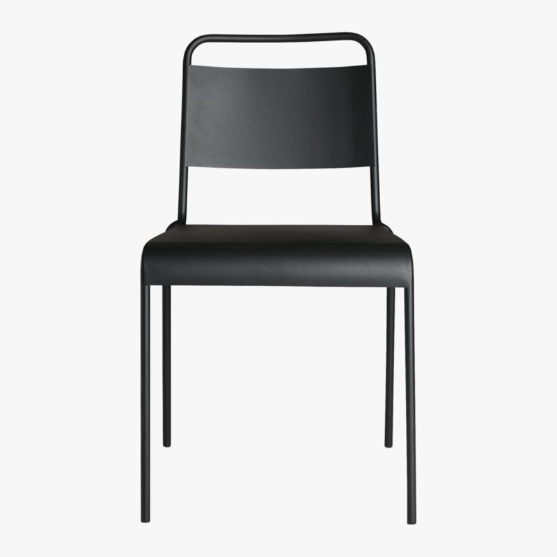 Lucinda Black Stacking Chair Set of 4 - image 3 of 7