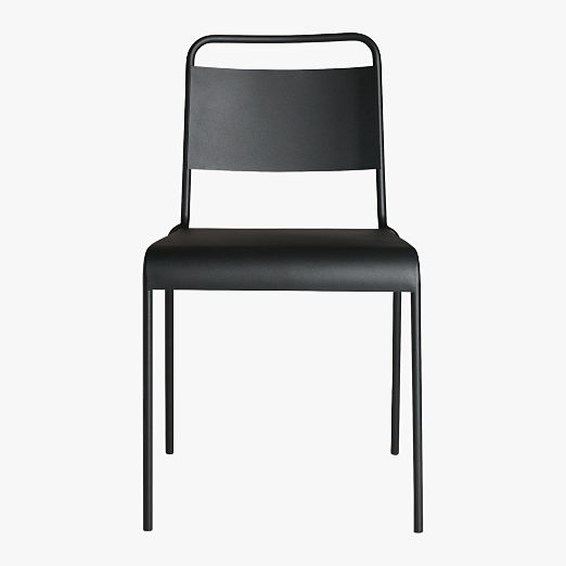 Lucinda Black Stacking Chair Set of 4