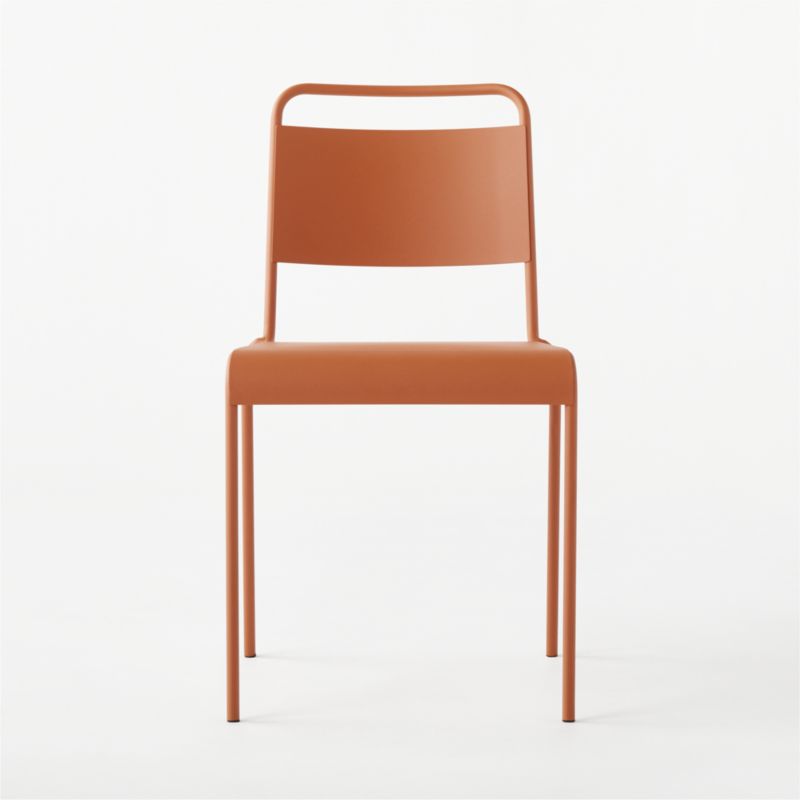 Lucinda Terracotta Stacking Chair Set of 4 - image 2 of 7