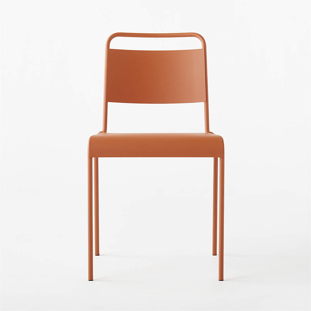 Lucinda Terracotta Stacking Chair CB2