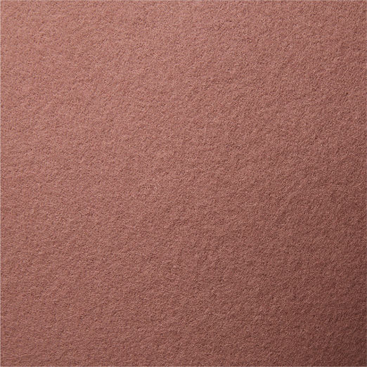 Lucy Light Mauve Merino Wool Throw Pillow Cover 23"x23"