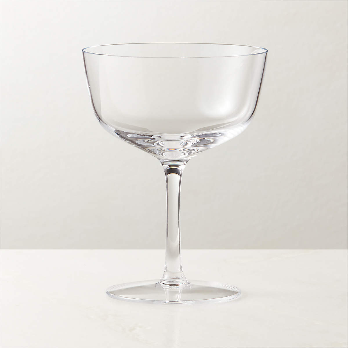 Ludlow Coupe Cocktail Glass + Reviews CB2