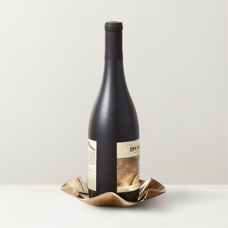 Lulu Polished Brass Catchall Dish - image 4 of 12