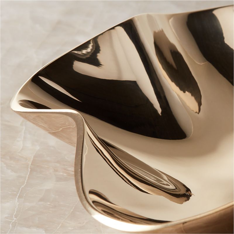 Lulu Polished Brass Catchall Dish - image 4 of 9