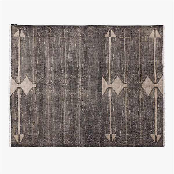 Luma Hand-Knotted Ivory New Zealand Wool Runner Rug 2.5'x8' by